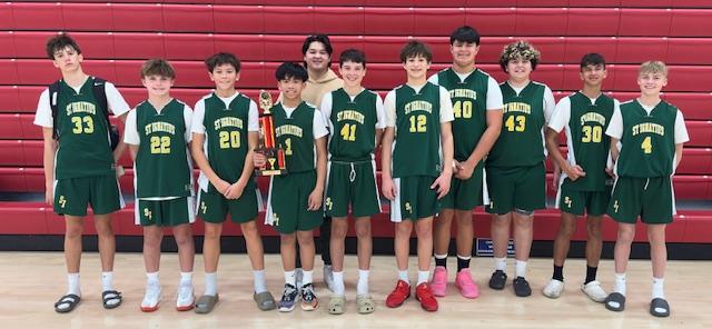 2025 Varsity Boys 3rd place - Jesuit tournament