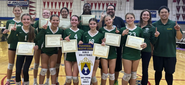 2024 PAL Champions Varsity Girls Volleyball